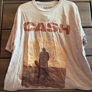 Urban Outfitters Johnny Cash Graphic Tee